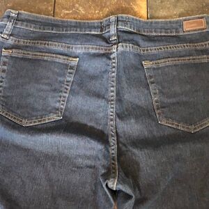 Riders straight leg jeans size 18 M dark wash-NWOT